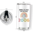 thumbnail image 4 of 19th Birthday Tumbler 20 oz Stainless Steel 2006 Birthday Gifts for Girls, 19 Year Olds Insulated, Durable, and Stylish, 4 of 6
