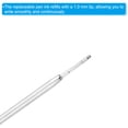 thumbnail image 4 of Uxcell 1mm Pen Ink Refill, 20 Pcs Ballpoint Refill Medium Point Metal Compatible Replacement for Pen Writing Office, 4 of 6