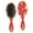 Red Christmas Gingerbread, variant on Red Christmas Gingerbread Man Pattern Hair Brush,Girls Detangling Hair Brush,Glide Through Tangles with Ease for Wet & Dry Hair,8.8"X2.8"