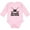 AD-Pink, variant on Inktastic Daddy Loves Hockey Sports Boys or Girls Long Sleeve Baby Bodysuit