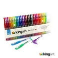 thumbnail image 6 of Kingart Glitter Gel Pens, 1 mm, Assorted Ink Colors, 30 Count, 6 of 11