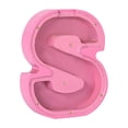 thumbnail image 1 of Fiudx Hucha de Madera Personalizada, Diseño de 26 Letras Del Alfabeto, Pegatinas de Nombre Diy, Juguete Educativo, Decoración para Dormitorio y Sala de Estar, Regalo de Cumpleaños Perfecto, Tamaño de, 1 of 2