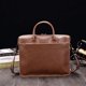 thumbnail image 3 of Bolso de hombre, maletín de cuero para negocios, bolso retro para hombre, bolso para portátil de 14 pulgadas, 3 of 5