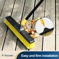 thumbnail image 6 of Yocada Push Broom Outdoor Cleaning Stiff Bristles Brooms, 6 of 7