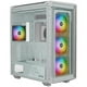 thumbnail image 1 of Gabinete Gamer XPG BATTLECRUISER II ST E-ATX 4 Fan ARGB Cristal Templado Blanco, 1 of 5
