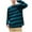 Green, variant on Dovford Men's Casual Cotton Spandex Striped Crewneck Long-Sleeve T-Shirt Basic Pullover Stripe tee Shirt 2025