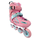 thumbnail image 2 of Patines Freeskate Ajustable Rosa con Azul Pastel Bota Dura Blazer KX2TROSA, 2 of 4