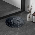thumbnail image 6 of 5.5 Inch Silicone Shower Drain Hair Catcher Non-Slip Drain Protector Tool-Free Install Drain Strainer Standard Drain Catcher Anti-Clog Hair Drain Filter Soft Silicone Drain Cover, 6 of 9