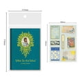 thumbnail image 2 of 1 juego de papel artesanal decorativo estético que incluye 40 páginas de pegatinas florales para planificador, diario y manualidades vintage., 2 of 5