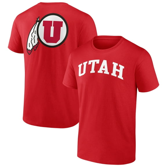 Men's Red Utah Utes Heritage Arch T-Shirt
