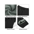 thumbnail image 6 of SAYFUT Women's Casual Elastic Waist Jogger Sweatpants Drawstring Lounge Athletic Workout Thermal Sweat Pants Fleece Velvet Lining Jogger Sweat Pants with Pockets, 6 of 8