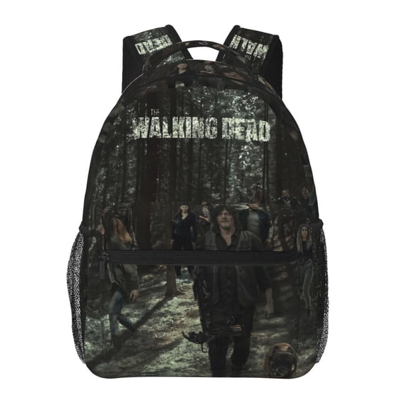 Unisex Laptop College Schoolbag Bookbags Daypack The Walking Dead (46) Casual Backpack