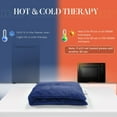 thumbnail image 7 of uncn Microwave Heat Pad with Washable Cover Heat Packs for Relaxation Microwavable Wheat Bags (44×13.5cm) Soft Weighted Neck Warmer for Hot/Cold Use, 7 of 7
