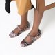 thumbnail image 1 of Sandalias de verano para mujer de tacón bajo de cuero con patrón de serpiente artificial a la moda Wmkox8yii shkj752, 1 of 8