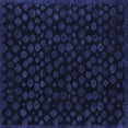 thumbnail image 1 of Ahgly Company Machine Washable Indoor Square Abstract Blue Modern Area Rugs, 3' Square, 1 of 4
