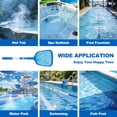 thumbnail image 7 of Inadays Pool Skimmer Net with Telescopic Pole, 48 inch Adjustable Leaf Skimmer for Swimming Pool, Spa, Pond, Great Pool Accessories, 7 of 7