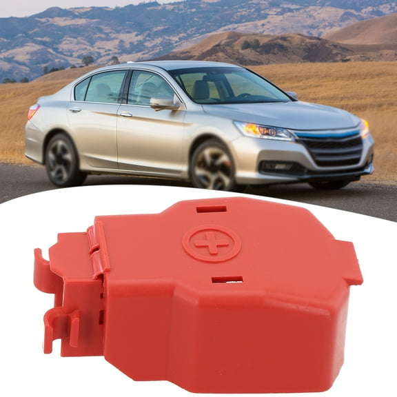Positive Battery Terminal Cover for Honda for Accord 2010-17 32418-R40-003 ABS Red Auto Acesssories Tools