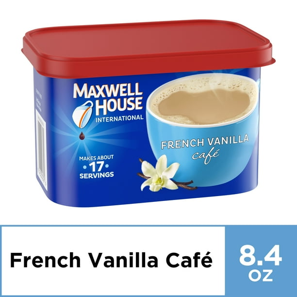 Maxwell House International French Vanilla Cafe Beverage Mix, 8.4 oz