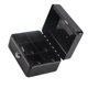 thumbnail image 2 of Mini caja de seguridad portátil de 6 pulgadas con cerradura y llave para uso en casa y oficina, color negro, 2 of 14