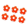 thumbnail image 4 of Lot de 6 Ballons de Soccer de Table - 32 mm, Plateau Officiel - Légers et Durables, Orange, 4 of 8