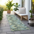 thumbnail image 6 of Addison Rugs Chantille Indoor/Outdoor Transitional Waves Sage Washable Runner Rug, 2'3" x 7'6", 6 of 6