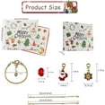 thumbnail image 2 of Christmas Advent Calendar 2025 Bracelet for 6-18 Year Kids Girl, 24 Days Christmas Countdown Calendar Bracelet with 2 Diy Jewelry Bracelets And 22 Charms Making Kit for Teen Girls, 2 of 8