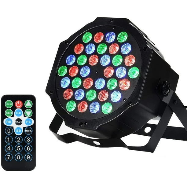 LED lumière de scène disco lumière spot avec télécommande projecteur