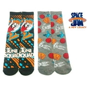 Looney Tunes Space Jam Socks Taz & The Tune Squad 2-Pair Set