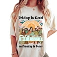 thumbnail image 2 of Friday Is Good But Sunday Is Better Christian T-Shirt – Jesus Last Supper Graphic Faith Tee, Religious Easter Church Shirt Gift for Men & Women, 2 of 6