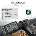 thumbnail image 3 of Three Mode Ebike Sine Wave Controller 24V/36V/48V with S866 LCD Display Waterproof Connector 26A for 500W 750W Ebike, 3 of 10