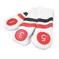 thumbnail image 4 of Fundas para palos de golf Fundas para cabezas de golf Juego completo de fundas para palos de golf Protección blanca, 4 of 12