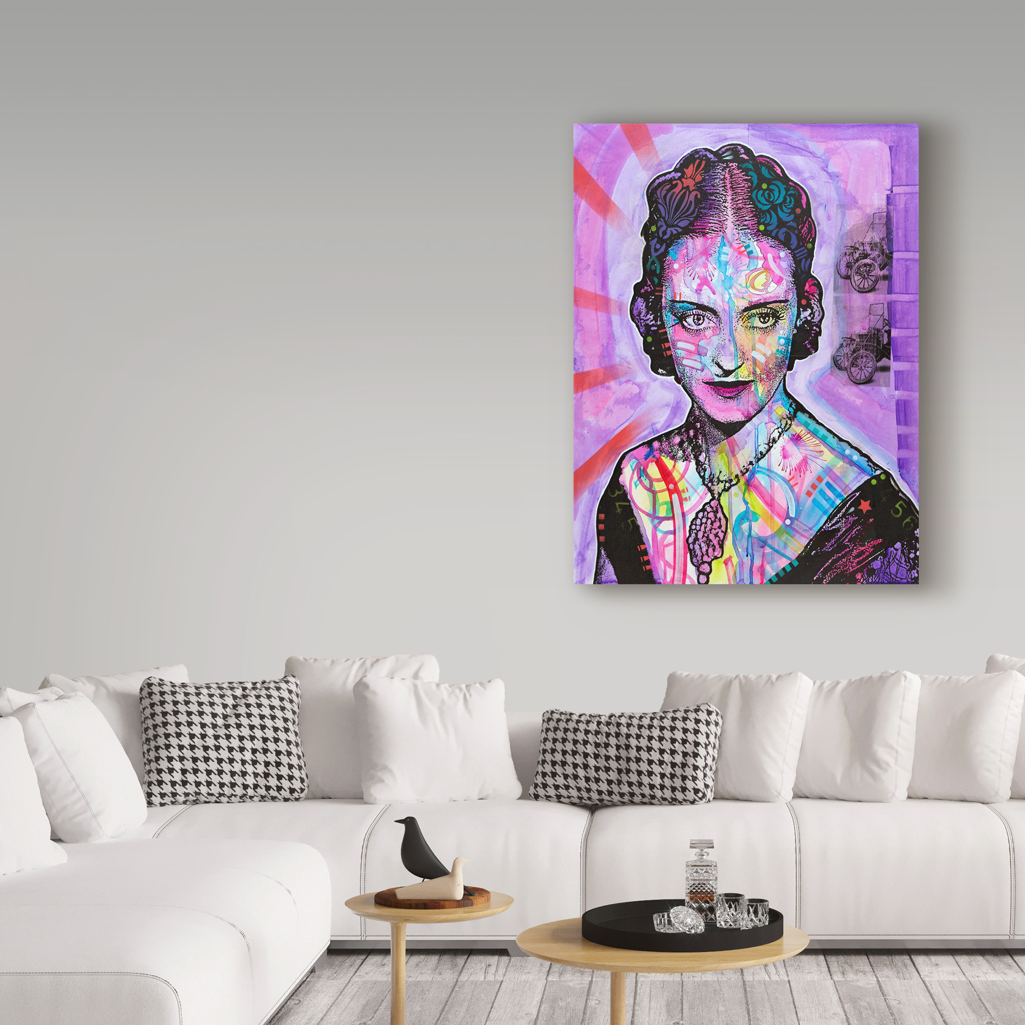 Trademark Fine Art 'Bette Davis' Canvas Art by Dean Russo