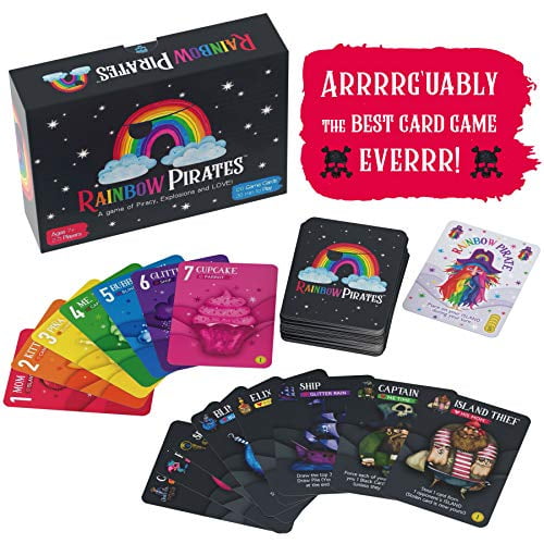 Buy Rainbow Pirates Card Game New! Fun 25 Player FamilyFriendly
