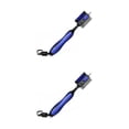 thumbnail image 4 of Toystoory Cepillo de limpieza de palos de golf Alambre de acero Herramienta de mantenimiento de eje de golf profesional con dispositivos de punta Azul 2piezas, 4 of 6