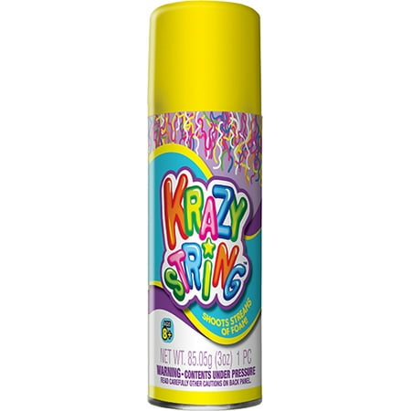 Assorted Ja-Ru Krazy Silly String  3oz  1 can
