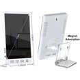 thumbnail image 4 of Pantalla grande de 6 pulgadas Led Espejo Dormitorio Dormitorio Cabecera Hogar Oficina Reloj electrónico-blanco Feliz Sencillez, 4 of 4