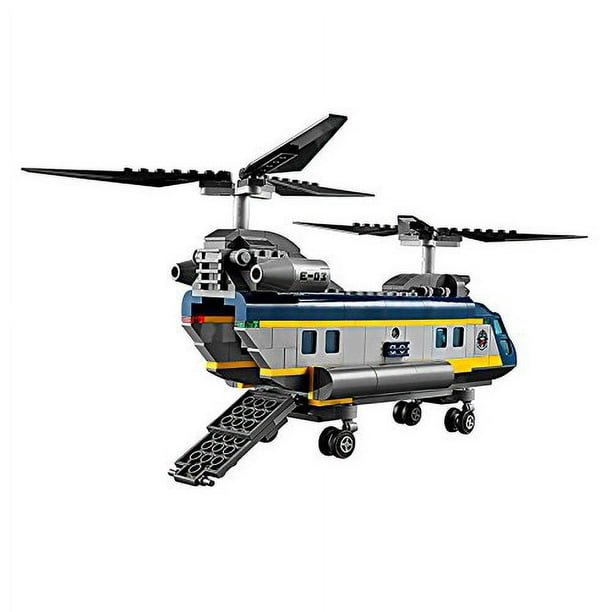 Kit de construccion LEGO City Deep Sea Explorers 60093 Helicopter LEGO City Deep Sea Helicopter 60093 Walmart en linea