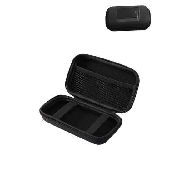 HYRACPO Carrying Case for Onn mobile power storage bag 15*10*4.5cm, Portable Protective Storage Travel Bag with Zipper-Black