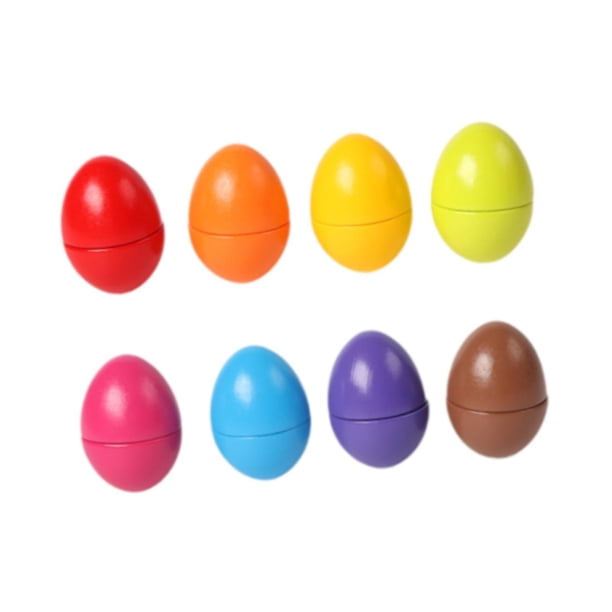 Huevos a juego, reconocimiento de forma y color, clasificador, juego de viaje de Pascua, juguete sensorial, huevos giratorios, rompecabezas de huevos,
