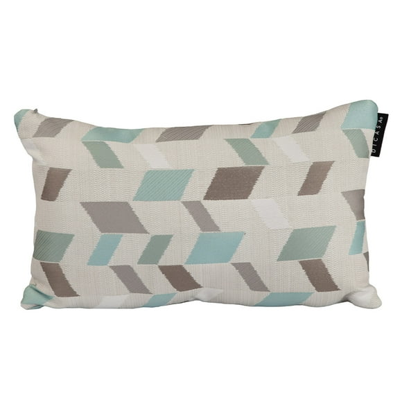 Cojin Riñonera Decorativa Rectangular DICASA Turquesa