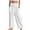White, variant on Diufon Wide Leg Linen Pants for Women Plus Size Summer Casual Drawstring Loose Beach Palazzo Pants with Pockets