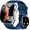Blue, variant on Smart Watch Fits for Android and iPhone, 2.01" AMOLED HD Curved Screen, Bluetooth Calls/Answer, Fitness Tracker, 110+ Sport Modes, Smart Watch for Men Women, IP68 Waterproof Smartwatch, Pink