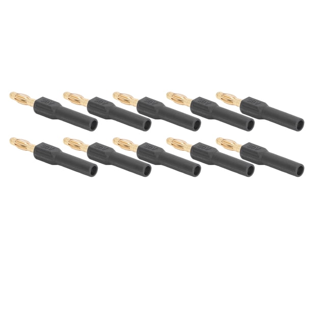 Conector Tipo Banana De 10 Piezas, Conector Macho De 4,0 Mm A Hembra De 2 Mm Con Buena Conductividad, Latón Duradero, Para Instrumentos De Prueba