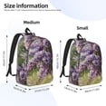 thumbnail image 2 of Salouo Lilacs Teapot Scenic Painting for Travel Backpack for Men Women,Casual Laptop Backpack Daypack Business Work Bag for Travel、Hiking、Weekend -Medium, 2 of 5