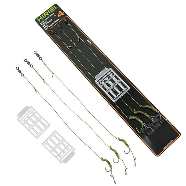 Carp Rolling Quick Change Swivels Juego de pesca de cabello para accesorios de pesca de carpa