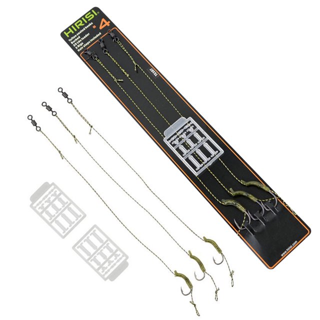 JShteea Aparejos Cebo Pesca Carpa Con Púas Curvas para Accesorios Pesca Carpa (4)