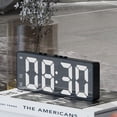 thumbnail image 3 of Advancent reloj despertador digital con alarmas duales pequeño Decoración del hogar A, 3 of 6