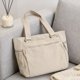 thumbnail image 4 of Bolso tote de nailon para mujer, bolso de hombro de gran capacidad | Bolso de mano impermeable para el día a día | Ideal para estudiantes, oficina, escuela y viajes., 4 of 5