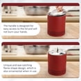 thumbnail image 4 of Tapa para fogón WALLFID Solo Stove Mesa 13,5 cm Acero Inoxidable, 4 of 4