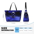 thumbnail image 4 of Disketp Steel Skull Bolsa de Playa de Gran Capacidad, Bolso Impermeable y a Prueba de Arena para Mujer, Ideal para Playa, Piscina y Natación, 4 of 7